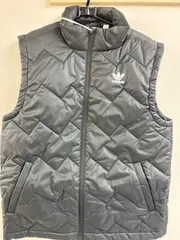 【新品タグ付】 adidas アディダス ダウンベスト キルティング ブラック Lサイズダウンベスト