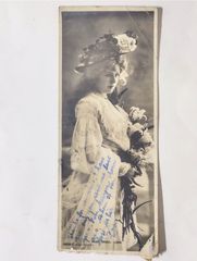 サイン入り 及川道子 ブロマイド 絵葉書 戦前 昭和 女優 - メルカリ