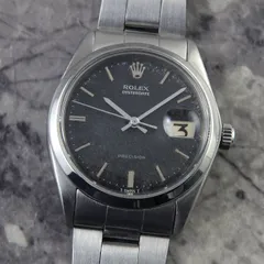 ロレックス 6694 オリジナル ブラックダイヤル 1967年 ROLEX アンティーク オイスターデイト ヴィンテージ 黒文字盤