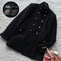 ZARA MANTECO マンテコ ナポレオンコート ダブル 金ボタン 定番 人気 M