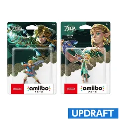 【新品】amiiboリンク＆ゼルダ（ゼルダの伝説ティアーズオブザキングダム）　2体セット