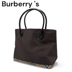 【美品 BURBERRYS】バーバリーズ  ハンドバッグ 日本製  ブルーレーベル ノバチェック トートバッグ 1206