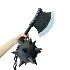 鬼滅の刃 日輪刀 悲鳴嶼 行冥 岩柱 手斧と鉄球 コスプレ道具 武器 刀 cosplay イベント ハロウィーン アニメ コスチューム 変身 変装 仮装