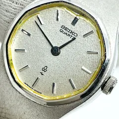 動作未確認　SEIKO　セイコー　43-7000 ラウンド  2針 ステンレス ヴィンテージ クォーツ