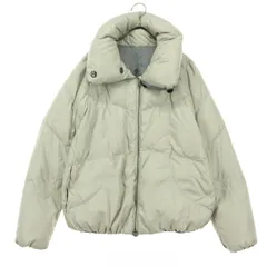 Paodelo パオデオ リバーシブル ツートンカラー 長袖 ダウンジャケット M グレー系 レディース 古着