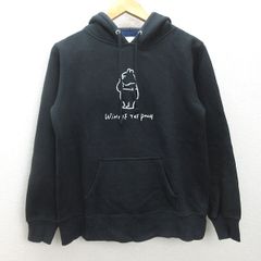 BEAMS T パーカー プーさん Mサイズ ブラック - メルカリ