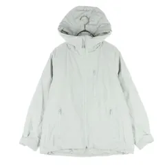 UNIQLO ユニクロ 長袖 フード付き ダウンジャケット M ホワイト レディース 古着