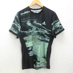 G■アディダス/adidas テニスウェア/スポーツウェア DX4322【O】黒系/men's/1【中古】■