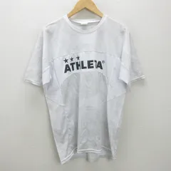 G■アスレタ/ATHLETA ドライTシャツ/フットサルウエア【XO】白/men's/2【中古】■