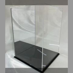 引き取り限定ADAキューブキャビネットクリア+木製ベースW300×D300用 ①