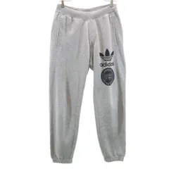 adidas Originals アディダスオリジナルス トレフォイルロゴ スウェットパンツ M グレー メンズ 古着