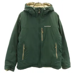 mont-bell モンベル コロラド リバーシブル ダウンジャケット M グリーン系 レディース 古着