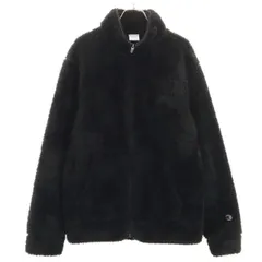 Champion チャンピオン フリースジャケット XL ブラック レディース 古着