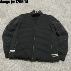 ボルビック ブラック グースダウン ダウン ジャケット ニット ミックス ジャケット 95 1206