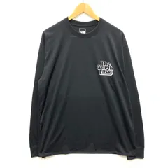 【中古品】THE NORTH FACE ザ・ノースフェイス NT62593 L.S GRAPHIC CREW TEE 長袖Tシャツ ブランド 古着 【144-251206-gm-01-fuz】