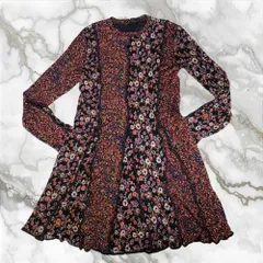 vintage ヴィンテージ ZARA フラワープリント ワンピース a15