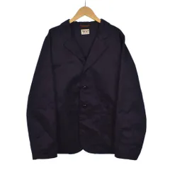 初期 KAPITAL キャピタル 7ボタン テーラードジャケット 黒 1 S 1ボタンテーラードジャケット【セットアップ着用可】 (22JT5511-C