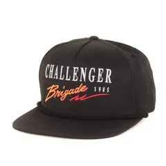 【新品】CHALLENGER チャレンジャー キャップ | 23SS シグネチャーロゴ 5パネルキャップ (SIGNATURE CAP) | ブラック 黒 | ブランド 帽子 スナップバック【メンズ】