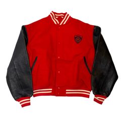50s スタジャン アワードジャケット 黒ピン ロカビリー ブラック 短丈 