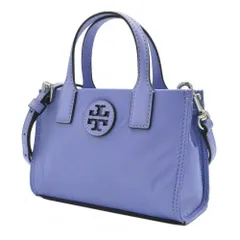 【新品】トリーバーチ 164351 1124 500 (ペイルアイリス) バッグ ショルダーバッグ TORY BURCH ナイロン ロゴ エラ ミニ トート ミニバッグ 2WAY 斜め掛け レディース