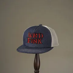 ウィアード　WEIRDO FINK-DENIM TRUCKER CAP　フィンク　デニム　キャップ