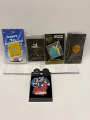 【ティンカーベル多め／5点セット】Disney ピンバッジ 1st Anniversary／TDL 20周年／100周年／ミレニアム 未開封あり