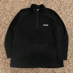 95 KOLONSPORT フリース ハーフジップ 長袖Tシャツ