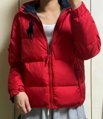 ポロ ビックポニー レッド ダウン