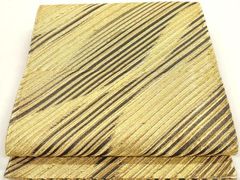 平和屋本店□極上 訪問着 駒刺繍 松葉文 金彩 江戸鼠色地 逸品