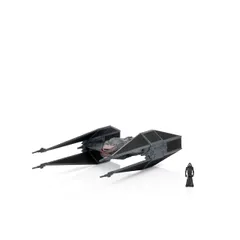 スターウォーズ マイクロギャラクシー飛行隊タイサイレンサー - 5インチ車両 1インチのマイクロフィギュアアクセサリー付き 