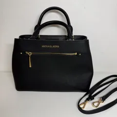 【極美品】MICHAEL KORS(マイケルコース)HAILEE(ハイリー) エクストラスモール サッチェル　黒　E131