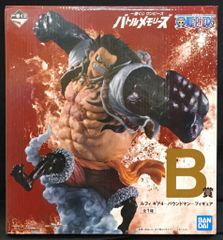 BANDAI SPIRITS 이치 반 쿠지 원피스 배틀 메모리즈 B상 루피 기어 4 바운드맨 피규어