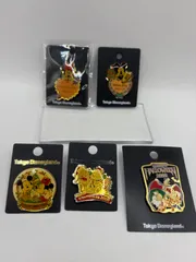 ディズニー ピンバッチ 5点セット シーズンイベント品(クリスマス/ハロウィーン/バレンタインデー/ホワイトデー)