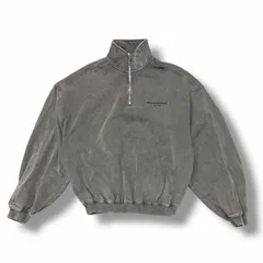 国内正規 Alexander Wang Half-zip Sweatshirt ハーフジップスウェット トレーナー アレキサンダーワン UCC4251864 チャコール XS （3687M）のサムネイル