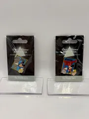 ディズニー 100周年 ピンバッジ（イタリア・日本）2点セット