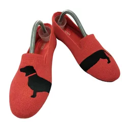 ユーズドフルギ USED古着 {{VIVAIA}} ダックスフンド アニマル フラットシューズ レディース 36.5