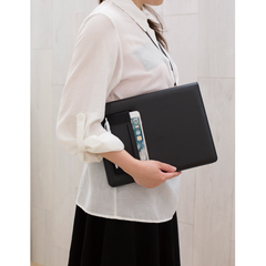 【全国送料無料】アウトレット モバイルビジネスファイル A4 ブラック モバイルグッズ アクセサリー スマホケース 1301