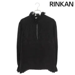 サンローランパリ サイズ:39  689292 Y2E42 シルクフリル長袖シャツ 中古 SS13 サンローランパリ 689292 Y2E42 シルクフリル長袖シャツ メンズ 39 ※12