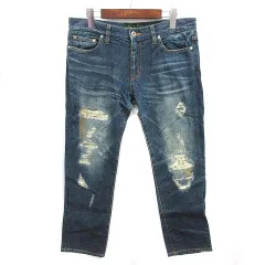 ケイジ イタクラ keiji ITAKURA ijiit I.J.T.S デニムパンツ ジーンズ ダメージ加工 インディゴ 2