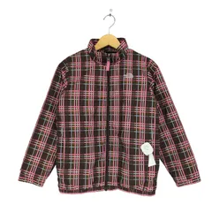 ザノースフェイス THE NORTH FACE GIRLS チェック柄中綿ジャケット レディース  L