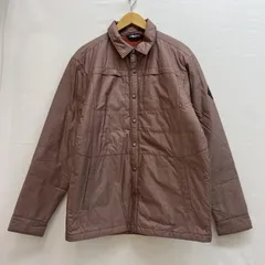 ザノースフェイス 中綿 シャツジャケット コーチジャケット マルーン メンズ M ISItems【USED】【古着】【中古】50148447