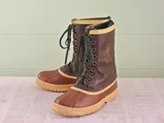 E295 カナダ製 SOREL ビンテージ スノーブーツ 茶 メンズ 6 24cm