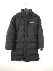 キッズ コロンビア オムニヒート 発熱 ダウンジャケット ロング丈 ブラック 140