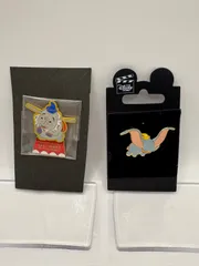 ディズニー ダンボ ピンバッジ 2個セット