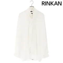 アトウ AMB-S02/CREPE DE CHINE SCARF SHIRT クレープドスカーフ長袖