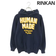 ヒューマンメイド ロゴプリントプルオーバーパーカー メンズ M - メルカリ