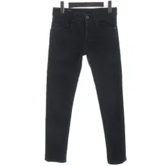 ジースターロウ G-Star RAW 3301 スリムジーンズ デニムパンツ 黒 ブラック W28 L32