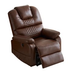  電動リクライニングソファー ソファー 1人掛け USB付き ゲーミングチェア PU 105°-160° リクライニングチェア 背もたれ調節最大160度 USB付き 簡単昇降ボタン操作 立ち上がり 老人チェア 快適なリビング必需品   