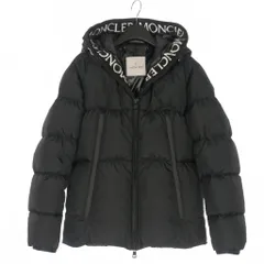 モンクレール MONCLER MONTCLA モンクラ フーデッド ロゴ ダウンジャケット ブルゾン 1 ブラック 黒 G20911A00144 C0300 国内正規のサムネイル