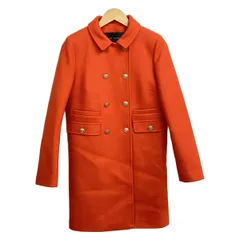 TARA JARMON(タラジャーモン) コート サイズ36 S レディース - オレンジ 長袖/春/秋